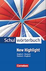 Cornelsen Schulwörterbuch New Highlight Englisch - Deutsch / Deutsch - Englisch