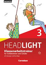 English G Headlight  3: 7. Schuljahr. Klassenarbeitstrainer mit Lösungen und Audios online