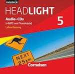 English G Headlight Band 5: 9. Schuljahr - Allgemeine Ausgabe - CDs (Vollfassung)