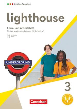 Lighthouse Band 3: 7. Schuljahr - Lern- und Arbeitsheft mit digitalen Medien