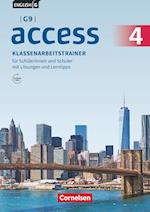 English G Access - G9 - Band 4: 8. Schuljahr - Klassenarbeitstrainer mit Audios und Lösungen online