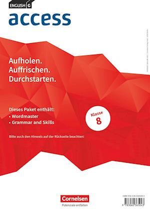 English G Access Band 4: 8. Schuljahr - Wordmaster und Grammar and Skills (Im Paket)