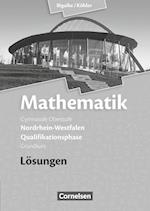 Mathematik Qualifikationsphase Grundkurs. Lösungen zum Schülerbuch. Sekundarstufe II Nordrhein-Westfalen