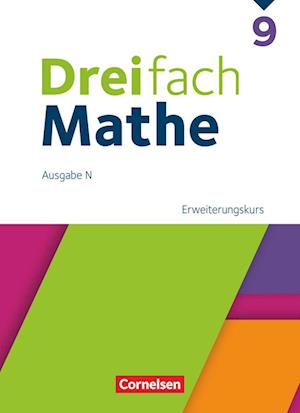 Dreifach Mathe 9. Schuljahr. Erweiterungskurs - Schulbuch mit digitalen Hilfen, Erklärfilmen und Wortvertonungen