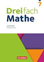 Dreifach Mathe 7. Schuljahr. Niedersachsen - Arbeitsheft mit Lösungen