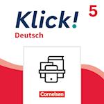 Klick! Deutsch 5. Schuljahr. Rechtschreiben und Grammatik / Schreiben und Lesen - Arbeitshefte-Paket 621828 und 621835 im Paket