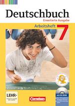 Deutschbuch  7. Schuljahr. Erweiterte Ausgabe - Arbeitsheft mit Lösungen und Übungs-CD-ROM