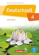 Deutschzeit Band 4: 8. Schuljahr - Baden-Württemberg - Arbeitsheft mit Lösungen