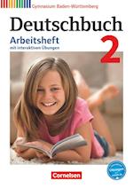 Deutschbuch Gymnasium Band 2: 6. Schuljahr - Baden-Württemberg - Arbeitsheft mit Lösungen und interaktiven Übungen auf scook.de
