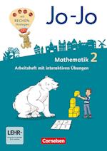 Jo-Jo Mathematik  2. Schuljahr - Allgemeine Ausgabe 2018 - Arbeitsheft mit interaktiven Übungen auf scook.de und CD-ROM