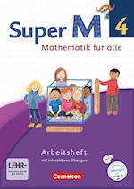 Super M4. Schuljahr - Westliche Bundesländer - Arbeitsheft mit interaktiven Übungen auf scook.de