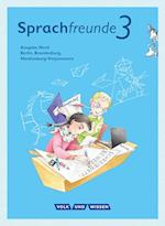 Sprachfreunde 3. Schuljahr. Sprachbuch mit Grammatiktafel und Entwicklungsheft. Ausgabe Nord