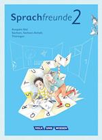 Sprachfreunde 2. Schuljahr. Sprachbuch mit Grammatiktafel und Entwicklungsheft