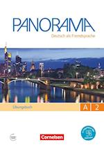 Panorama A2: Gesamtband - Übungsbuch DaF - Mit PagePlayer-App inkl. Audios