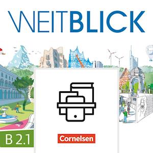 Weitblick B2/1. Kurs- und Übungsbuch und Lizenzcode für BlinkLearning (14 Monate für Lernende) - Im Paket