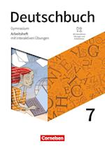 Deutschbuch Gymnasium 7. Schuljahr - Zu den Ausgaben Allg. Ausg., NDS - Arbeitsheft mit interaktiven Übungen online
