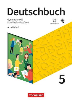 Deutschbuch Gymnasium 5. Schuljahr - Nordrhein-Westfalen - Neue Ausgabe - Arbeitsheft mit Lösungen