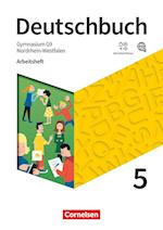 Deutschbuch Gymnasium 5. Schuljahr - Nordrhein-Westfalen - Neue Ausgabe - Arbeitsheft mit Lösungen