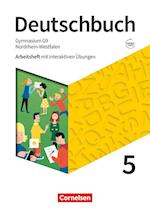 Deutschbuch Gymnasium 5. Schuljahr - Nordrhein-Westfalen - Neue Ausgabe - Arbeitsheft mit interaktiven Übungen auf scook.de