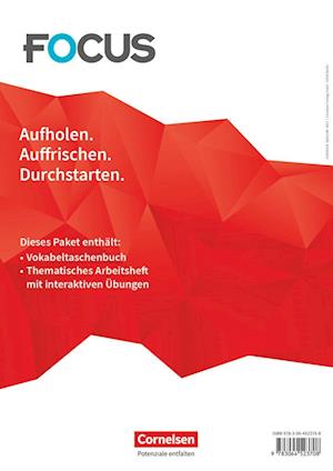 Focus on Grammar B1/B2. Vokabeltaschenbuch und Thematisches Arbeitsheft mit interaktiven Übungen (Im Paket)