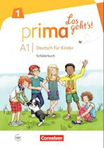 Prima - Los geht's! Deutsch für Kinder 1: Schülerbuch A1 mit Audios online