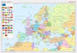 Posterkarten Geographie: Europa: politisch