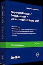 Körperschaftsteuer-, Gewerbesteuer-, Umsatzsteuer-Erklärung 2023