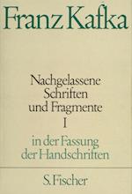 Nachgelassene Schriften und Fragmente I