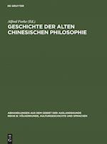 Geschichte der alten chinesischen Philosophie