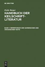 Repertorium der sumerischen und akkadischen Texte