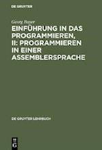 Einführung in Das Programmieren, II