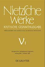 Morgenröthe. Nachgelassene Fragmente Anfang 1880 - Frühjahr 1881