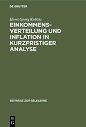 Einkommensverteilung Und Inflation in Kurzfristiger Analyse