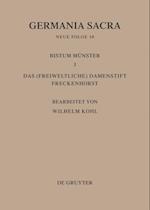 Die Bistümer der Kirchenprovinz Köln. Das Bistum Münster III. Das (freiweltliche) Damenstift Freckenhorst