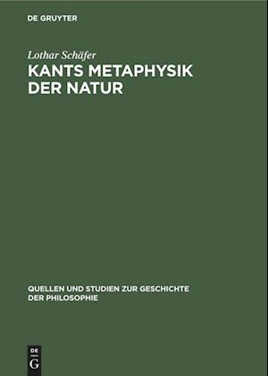 Kants Metaphysik der Natur