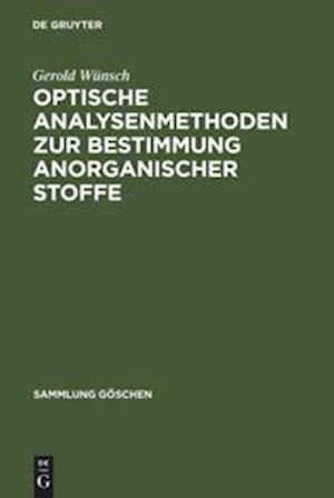 Optische Analysenmethoden Zur Bestimmung Anorganischer Stoffe