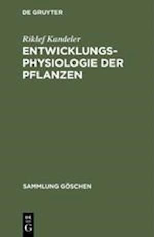 Entwicklungsphysiologie Der Pflanzen