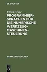 Programmiersprachen für die numerische Werkzeugmaschinensteuerung
