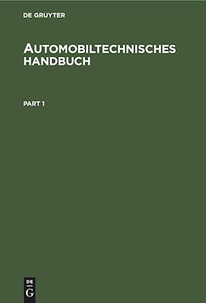 Automobiltechnisches Handbuch