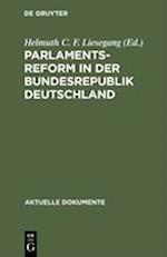 Parlamentsreform in der Bundesrepublik Deutschland