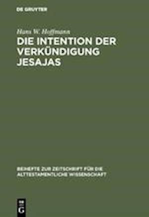 Die Intention Der Verkündigung Jesajas