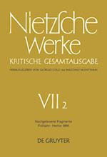 Nachgelassene Fragmente Frühjahr - Herbst 1884