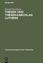 Thesen und Thesenanschlag Luthers