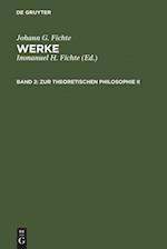 Zur theoretischen Philosophie II