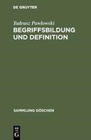 Begriffsbildung Und Definition