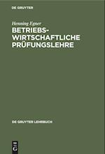 Betriebswirtschaftliche Prüfungslehre