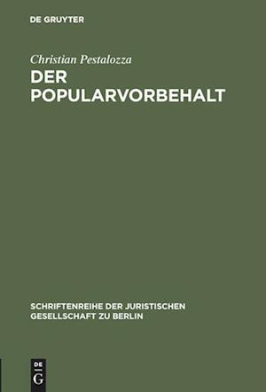 Der Popularvorbehalt