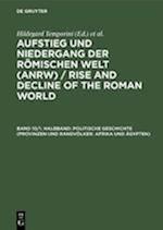 Politische Geschichte (Provinzen und Randvölker: Afrika und Ägypten)