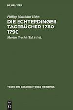 Die Echterdinger Tagebücher 1780-1790