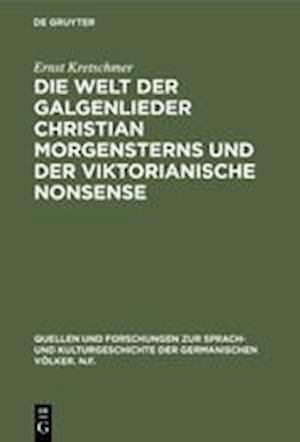 Die Welt Der Galgenlieder Christian Morgensterns Und Der Viktorianische Nonsense